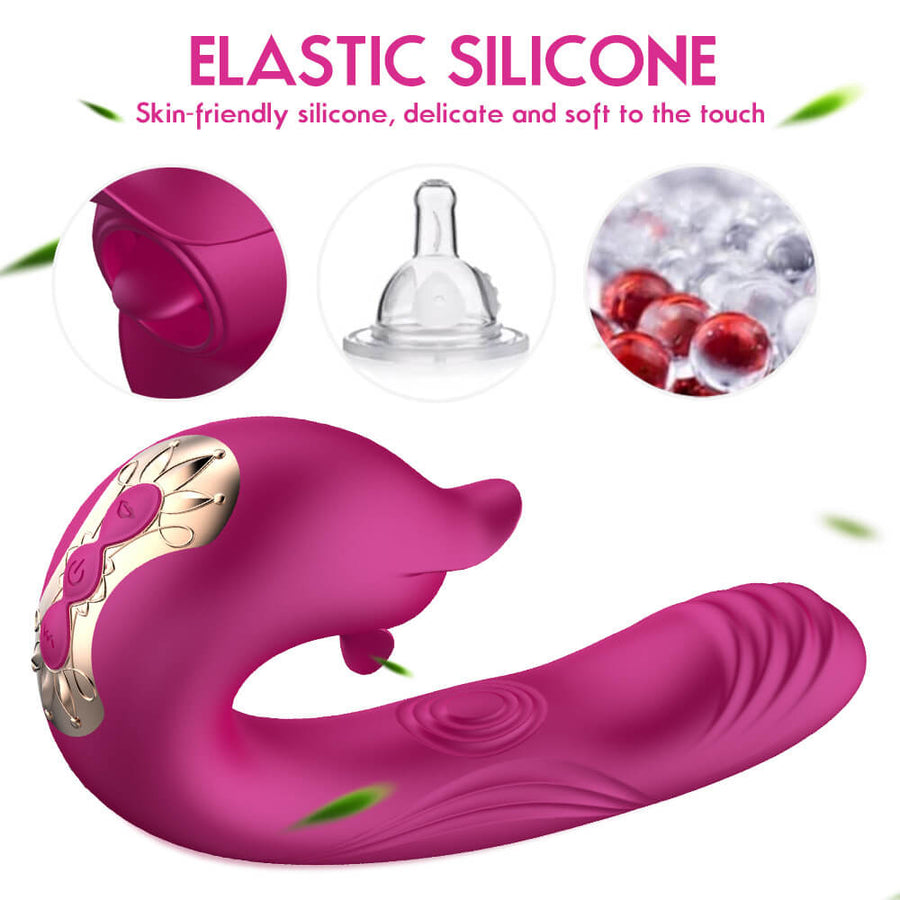 Rose Vibrator Clitoral G Spot, gallery view 4