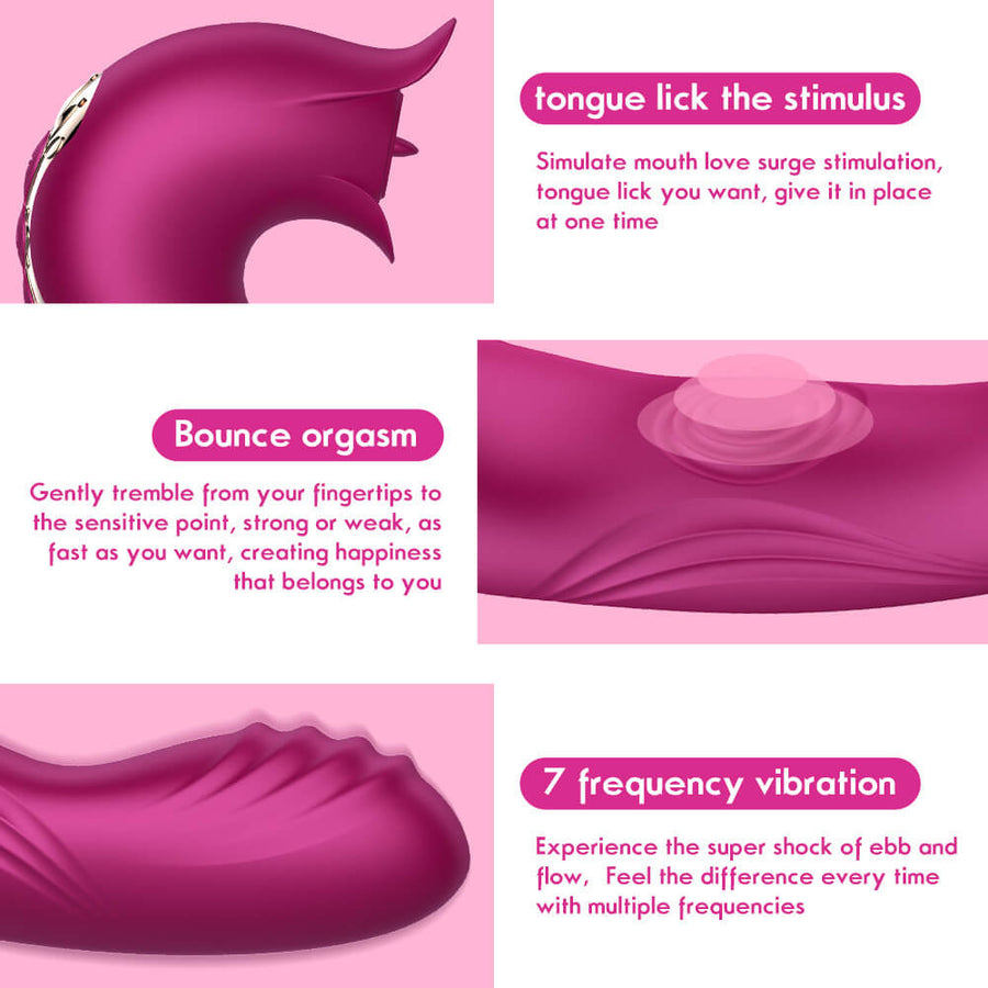 Rose Vibrator Clitoral G Spot, gallery view 6