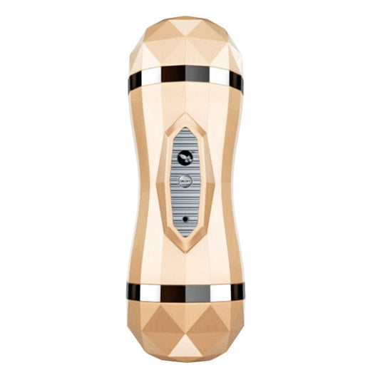 Dual Hole Golden Auto Masturbator BDSM product view