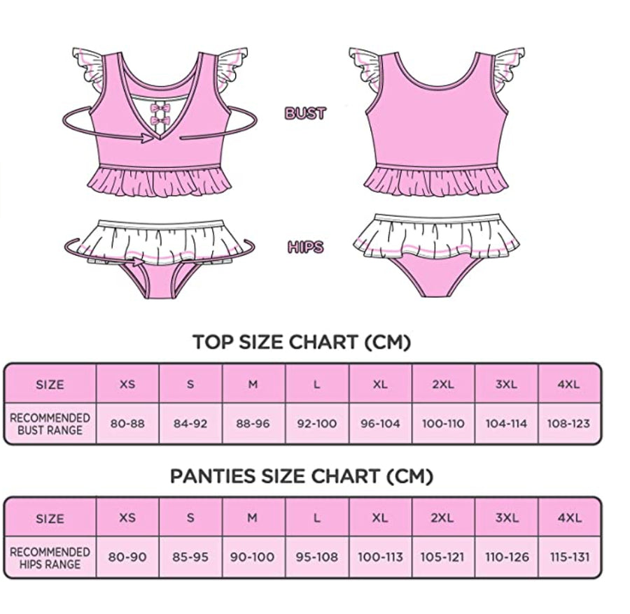 Ruffled Flounce Tankini Set Two-Piece, gallery view 3