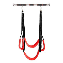Load image into Gallery viewer, BDSM Soft Adjustable Red Sex Swing
