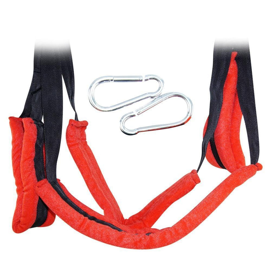 BDSM Soft Adjustable Red Sex Swing, gallery view 2