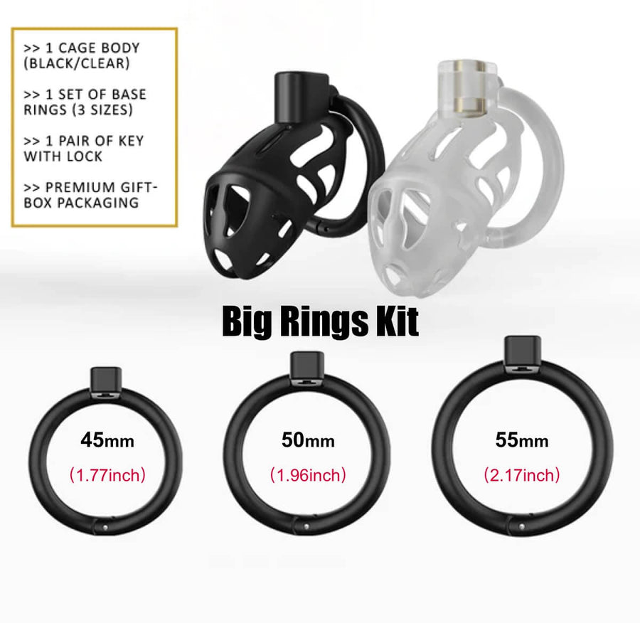 Lockink Sevanda Chastity Cage Resin, gallery view 9