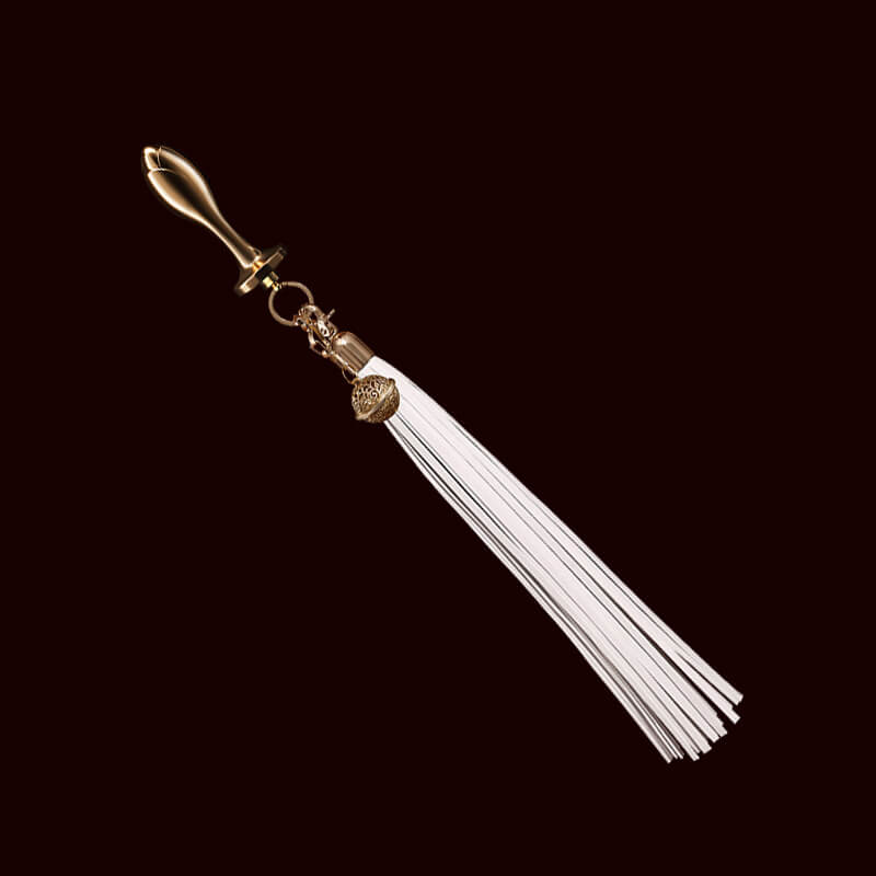 SEVANDA Metal Anal Plug With Whip, gallery view 2