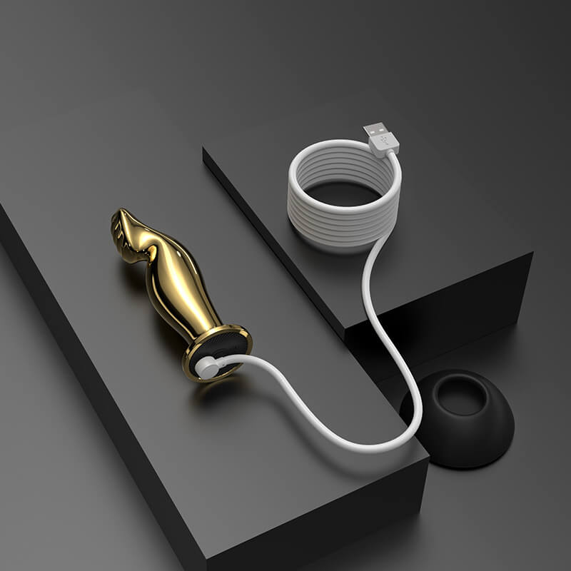 SEVANDA Metal Vibration Anal Plug, gallery view 5