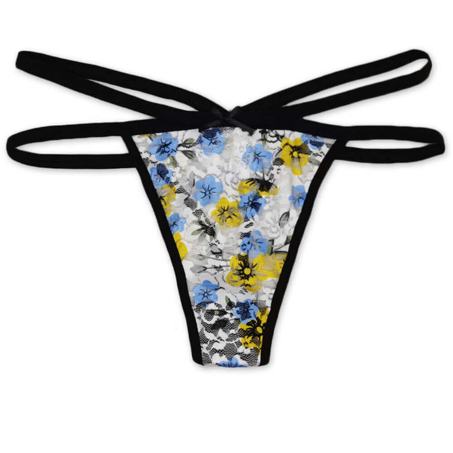 Sexy Charm Printed Thong, gallery view 6
