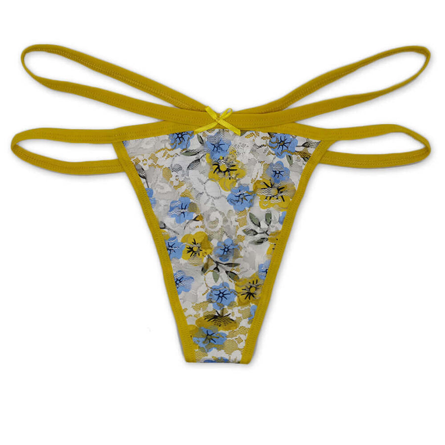 Sexy Charm Printed Thong, gallery view 9