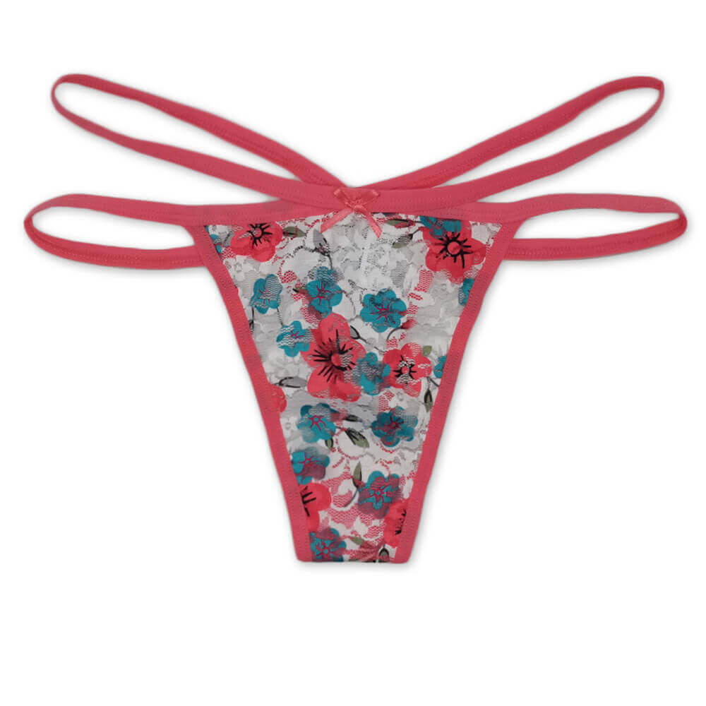 Sexy Tanga mit Charm-Print