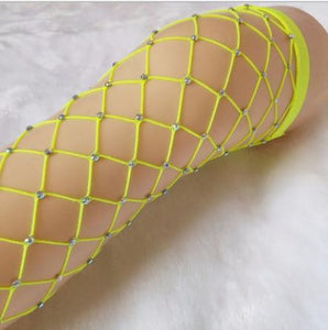 Sexy hot drill fishing net socks