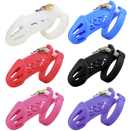 Silicone CB6000 Chastity Cage product view