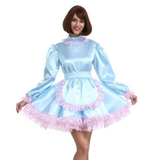 Sissy Girl Babyblue Lockable Dress product view