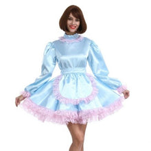 Load image into Gallery viewer, Sissy Girl Babyblue Lockable Dress
