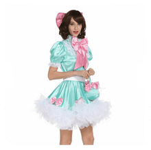 Load image into Gallery viewer, Sissy Girl  BOW DRESS SATIN
