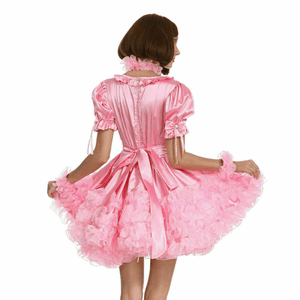 Sissy Rosa Flauschiges Kleid