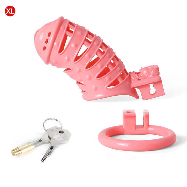 Sissy Pink Spiked 3D Printing Pussy Vaginal, gallery view 10
