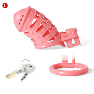 Sissy Pink Spiked 3D Printing Pussy Vaginal