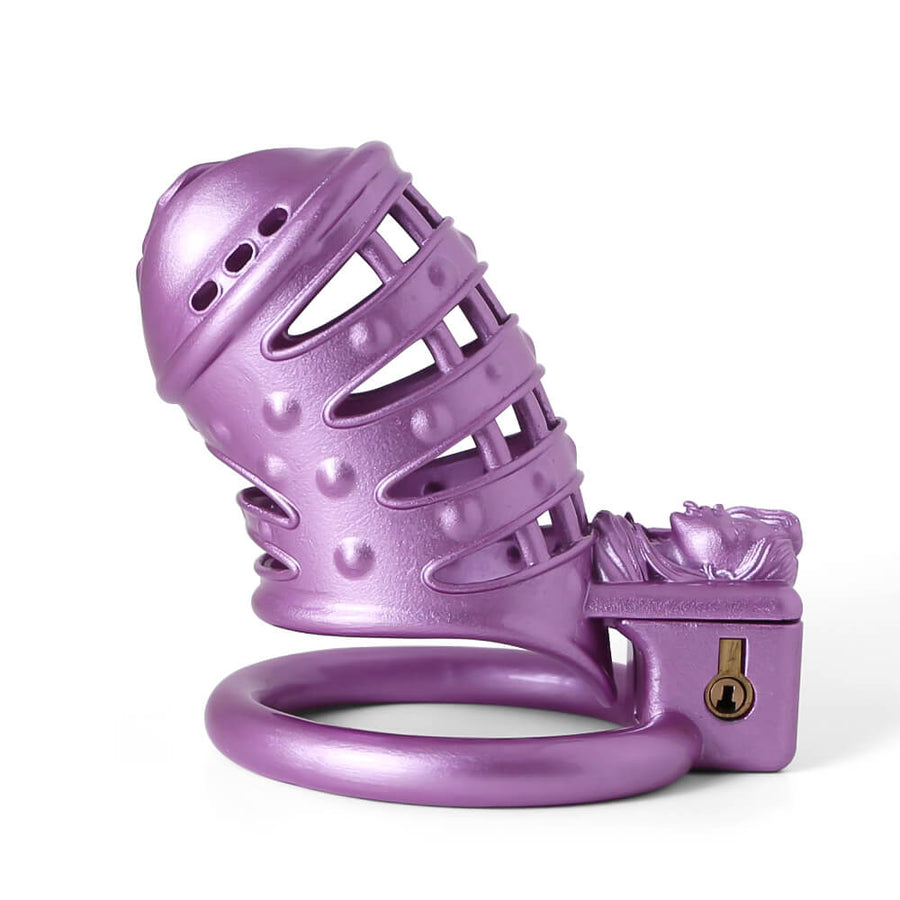 Sissy Purple Spiked 3D Printing Pussy Vaginal, gallery view 3