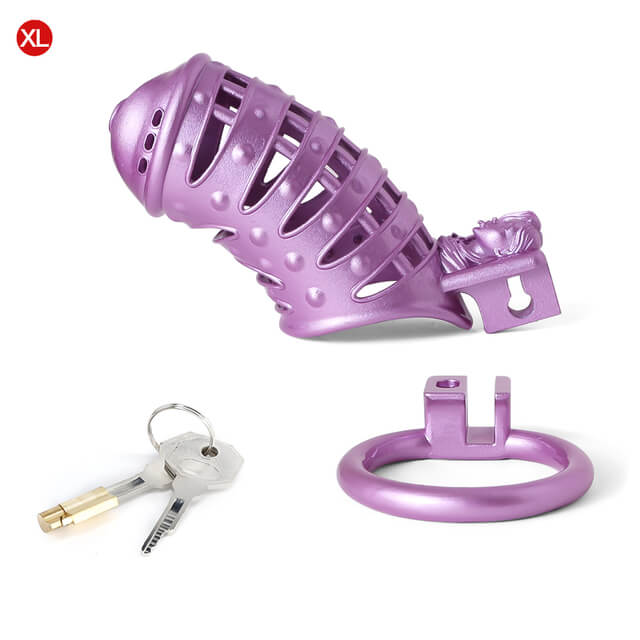Sissy Purple Spiked 3D Printing Pussy Vaginal, gallery view 10