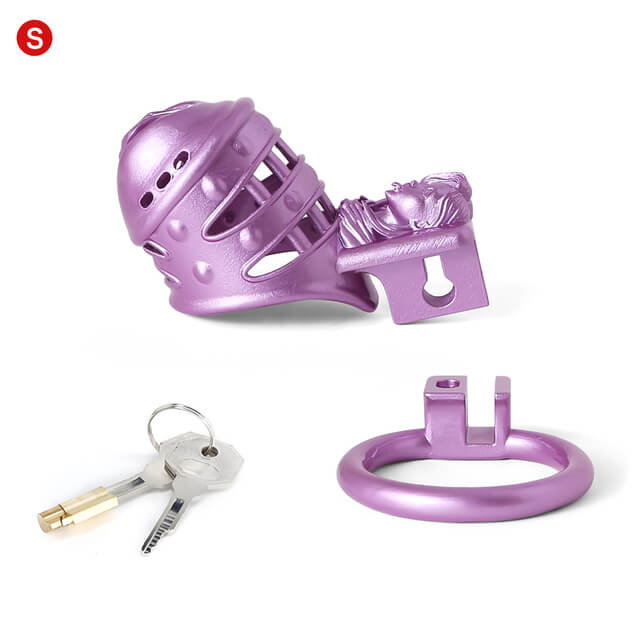 Sissy Purple Spiked 3D Printing Pussy Vaginal, gallery view 7