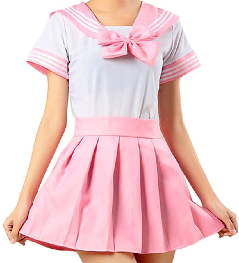 Sissy Set Schuluniform Kleid Cosplay Kostüm