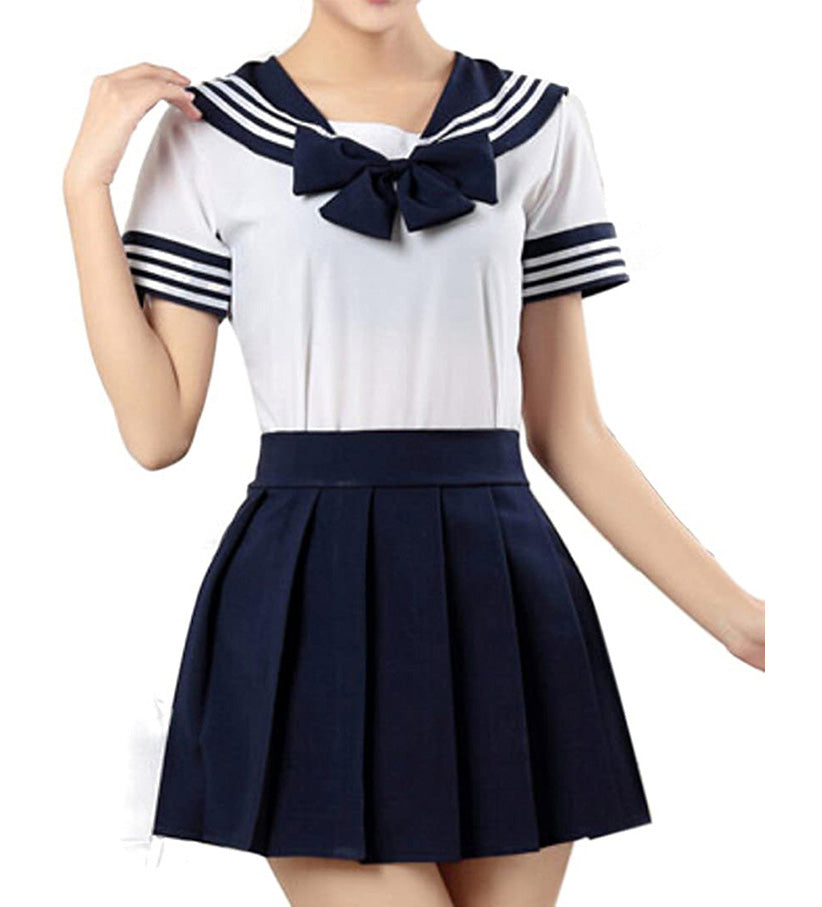 Sissy Set School Uniform Dress Cosplay Costume, gallery view 4