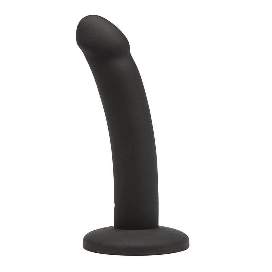 Smooth 6 Inch Black Dildo With Suction Cup BDSM product view