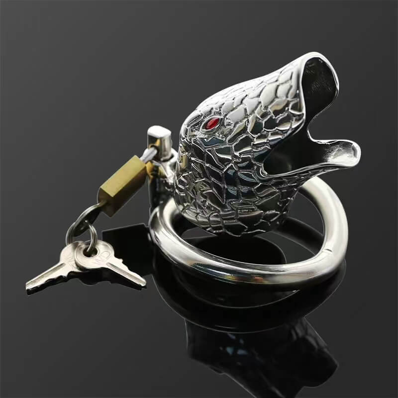 Snake Penis Lock Male Chastity Device, gallery view 3