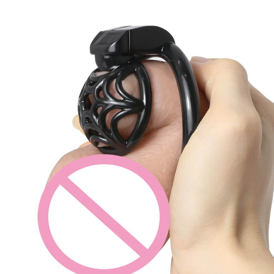 Spidernet Small Sissy 3D Printed Chastity Device, gallery view 6