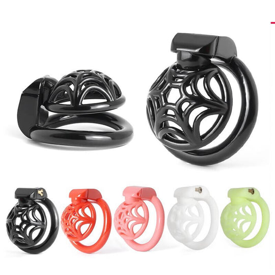 Spidernet Small Sissy 3D Printed Chastity Device product view