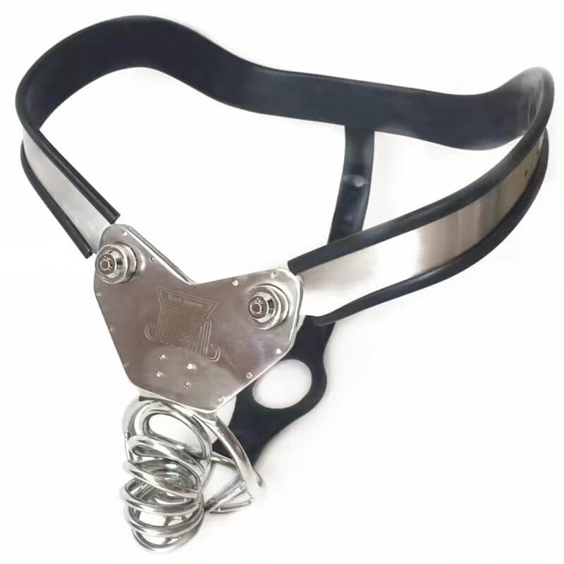 Stainless Steel Chastity Belt 27 to 43 inches, gallery view 6