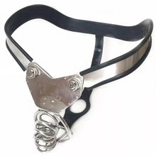 Load image into Gallery viewer, Stainless Steel Chastity Belt 27 to 43 inches
