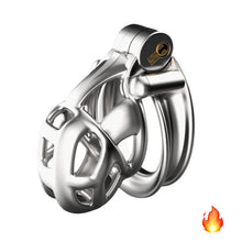 Load image into Gallery viewer, Stainless Steel Cobra Chastity Cage 6.0
