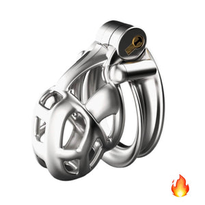 Stainless Steel Cobra Chastity Cage 6.0