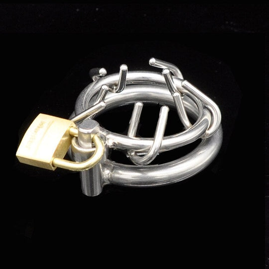 Stainless Steel Male Chastity Device product view