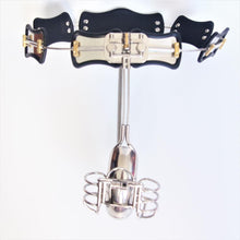 Load image into Gallery viewer, Stainless Steel Male Chastity Belt
