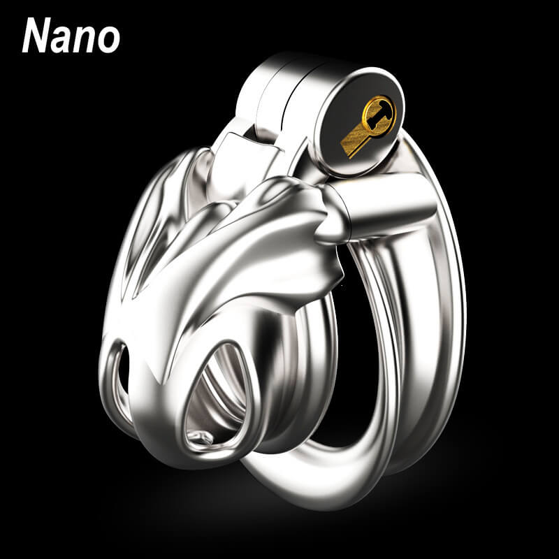 Stainless Steel Python V7.0 Chastity Device, gallery view 4