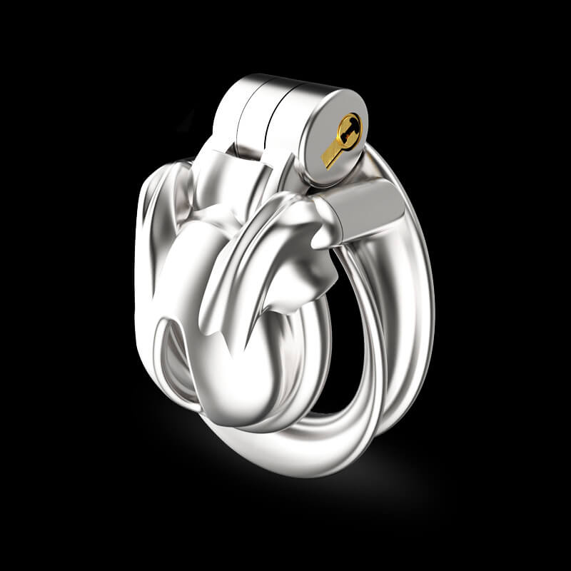 Nub Stainless Steel Python V7.0 Chastity Device product view