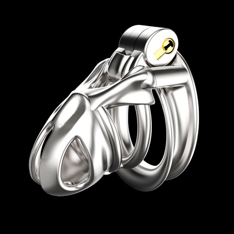 Standard Stainless Steel Python V7.0 Chastity Device product view