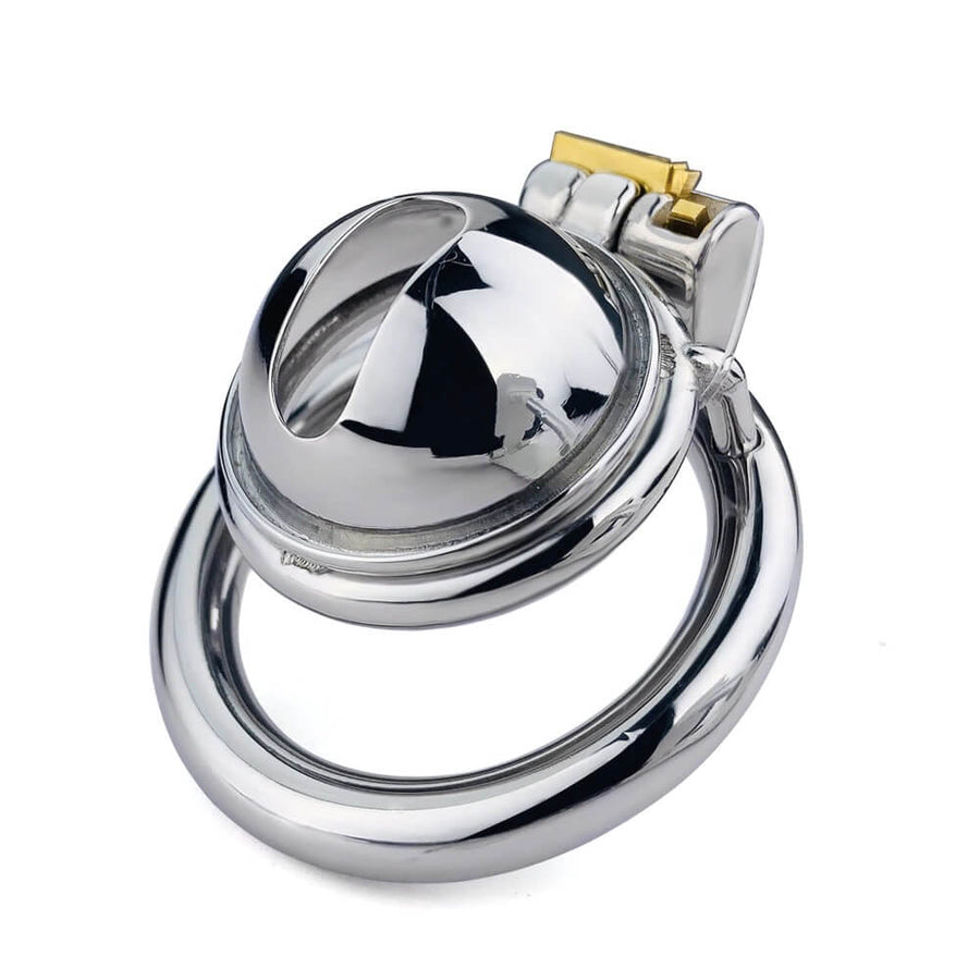 Stainless Steel Small Male Chastity Device Penis Cage, gallery view 3