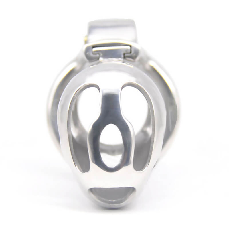 Stainless Steel Venting Chastity Device, gallery view 3