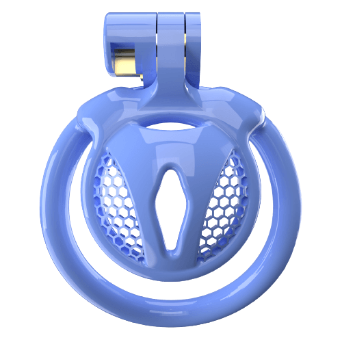 Super Small CX-2 Sissy Chastity Cage With 5 Arc Rings, gallery view 2