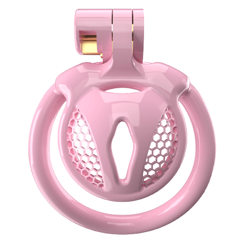 Super Small CX-2 Sissy Chastity Cage With 5 Arc Rings, gallery view 4