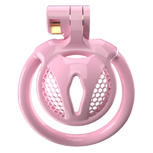 Super Small CX-2 Sissy Chastity Cage With 5 Arc Rings