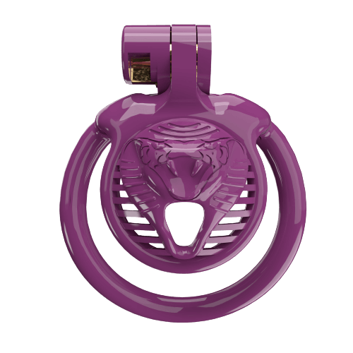 Super Small CX-4 Sissy Chastity Cage With 5 Arc Rings, gallery view 4