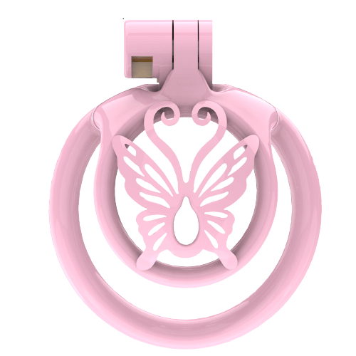 Super Small WX-4 Sissy Chastity Cage With 5 Arc Rings, gallery view 2