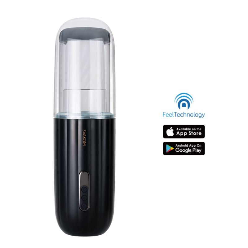 Svakom Alex Neo Interactive Powerful Thrusting Masturbator App Controlled product view