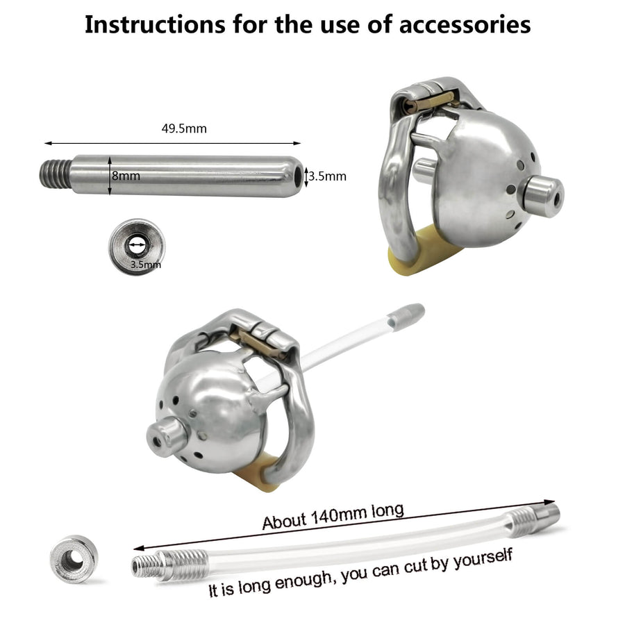 The bell Stainless Steel Chastity Device, gallery view 8