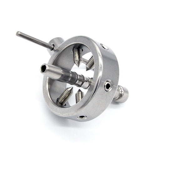 CC67 Stainless Steel Screw Locking Penis Rings and Plug product view