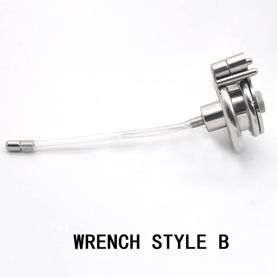 Urethral Inverted Chastity Cage - Wrench Version, gallery view 4