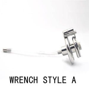 Urethral Inverted Chastity Cage - Wrench Version